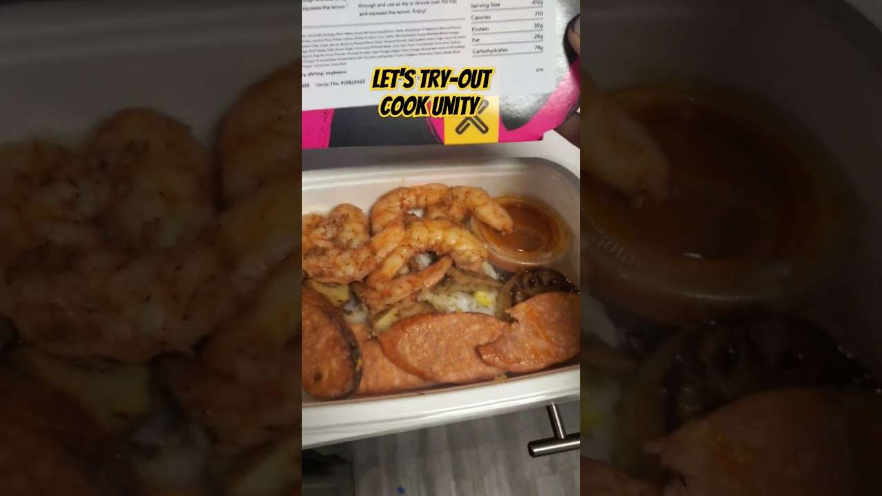 Cook Unity is in the house. Bon Appétit