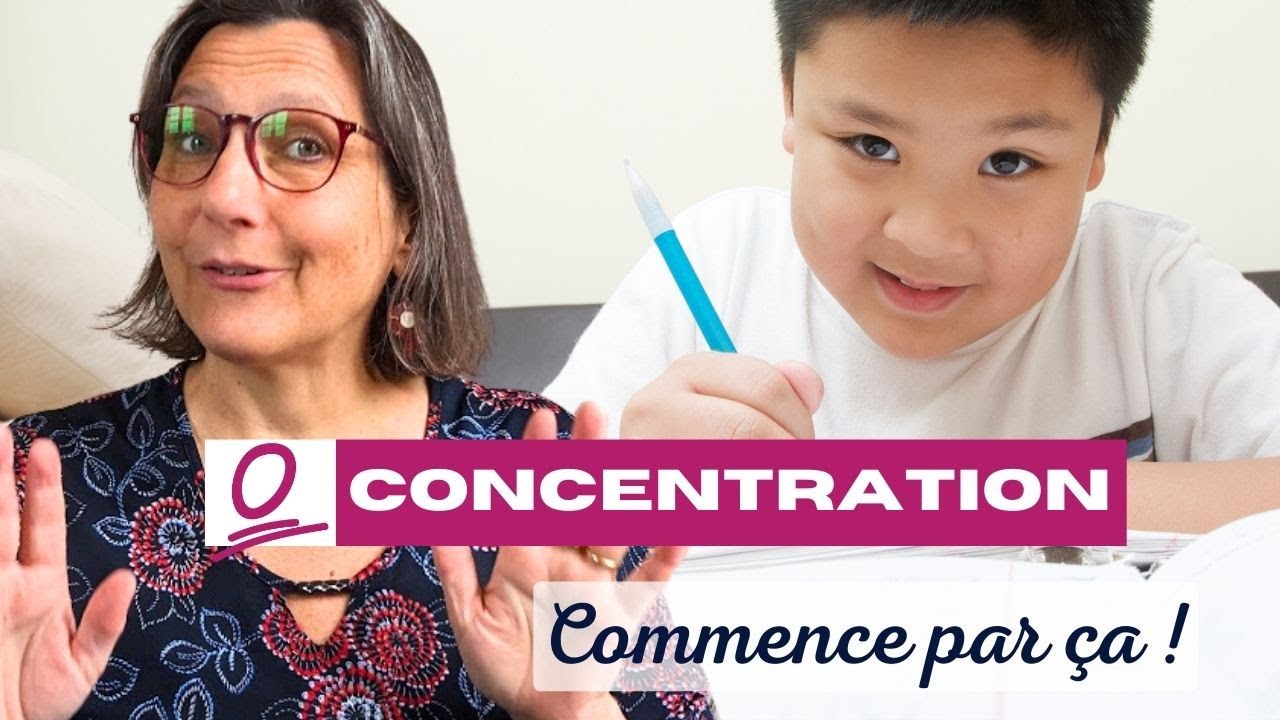 Manque de CONCENTRATION ENFANT : premiers pas pour une solution efficace 👣 💪
