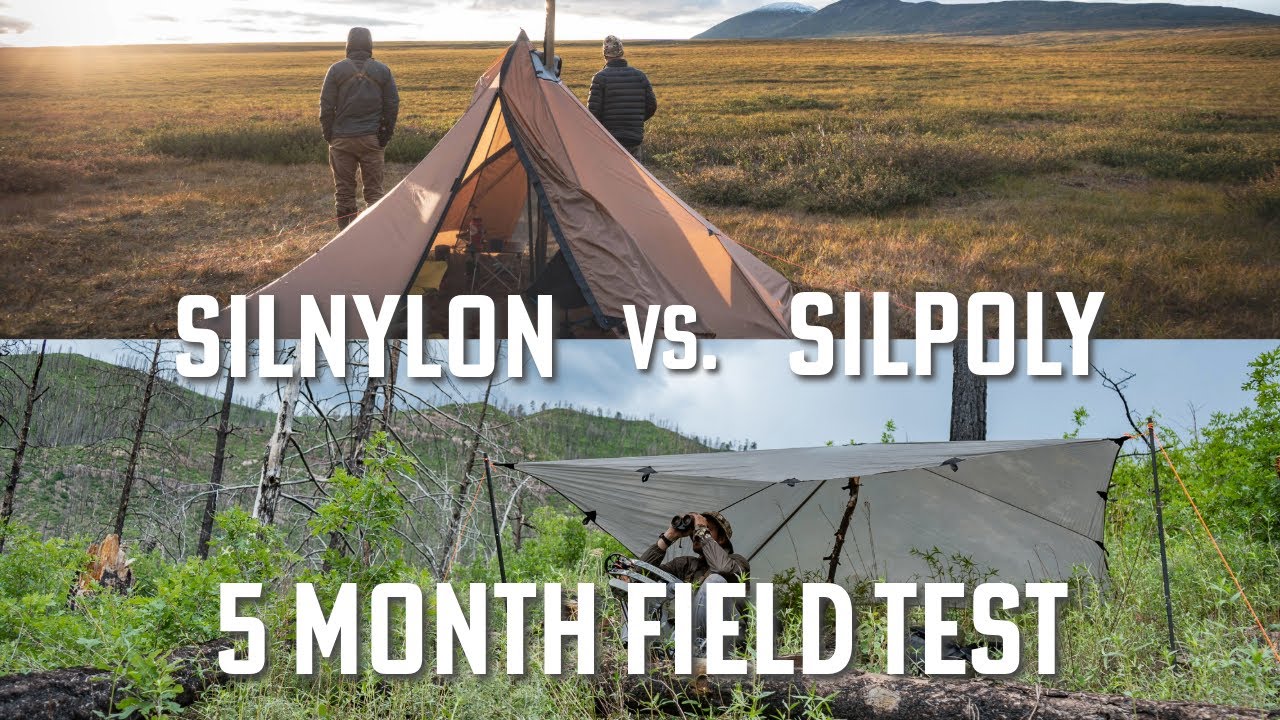 Silnylon vs. Silpoly Field Test- We left these tents outside in the sun for 5 months!!!