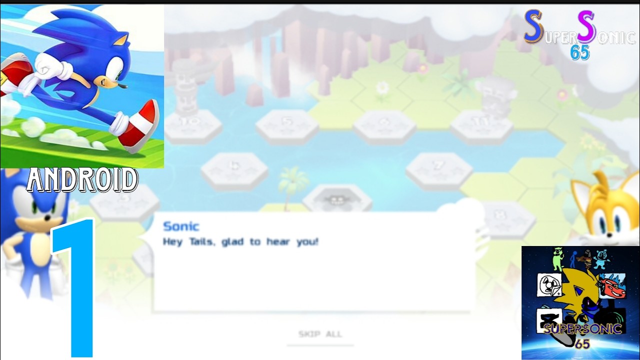 Sonic Runners Adventure | Part 1 | Green Hill Zone 1/4 | 