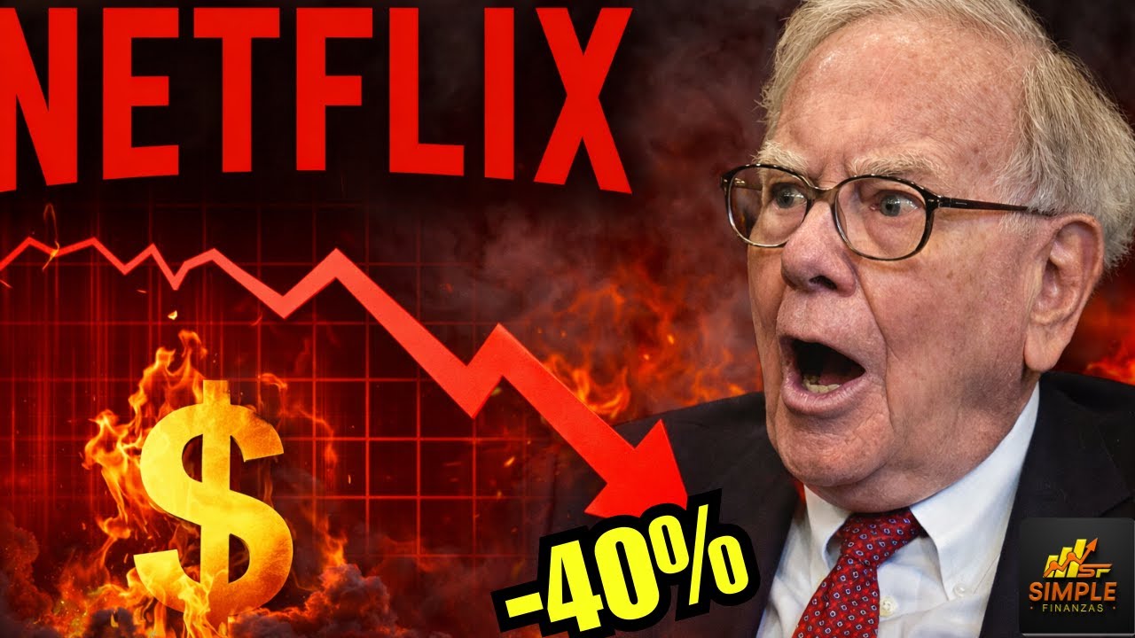 📉 Netflix se desploma pese a resultados s&oacute;lidos: &iquest;qu&eacute; pas&oacute; realmente?