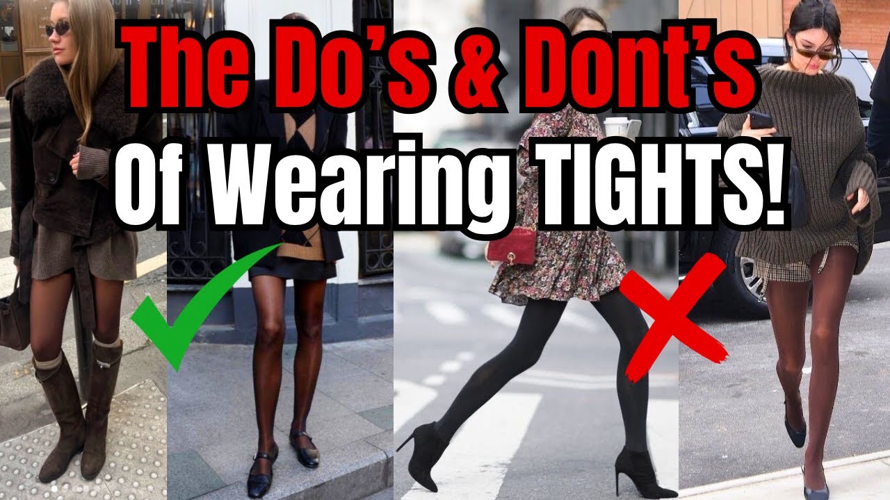 Лучший способ носить колготки в 2026 году!