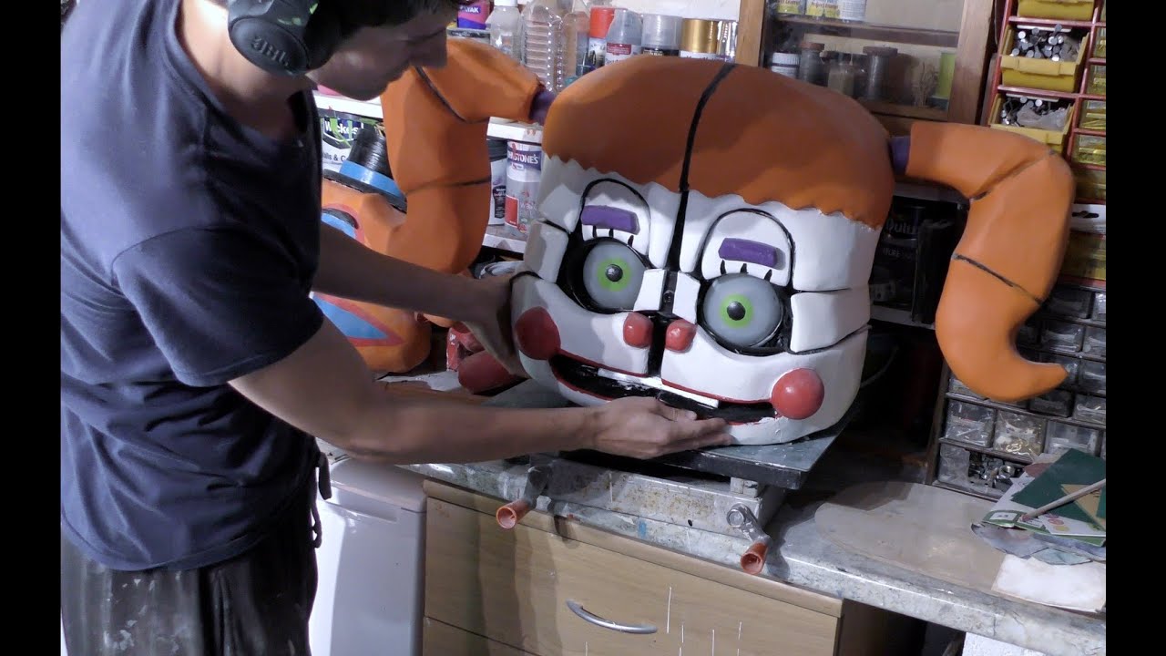 Building a Real Circus Baby Animatronic from Five night's at Freddy's: Sister location