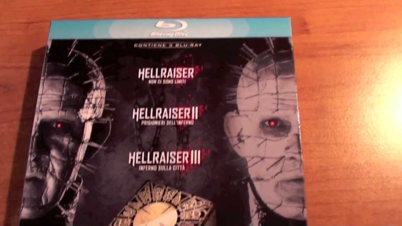 COFANETTO HELLRAISER TRILOGY BLU RAY
