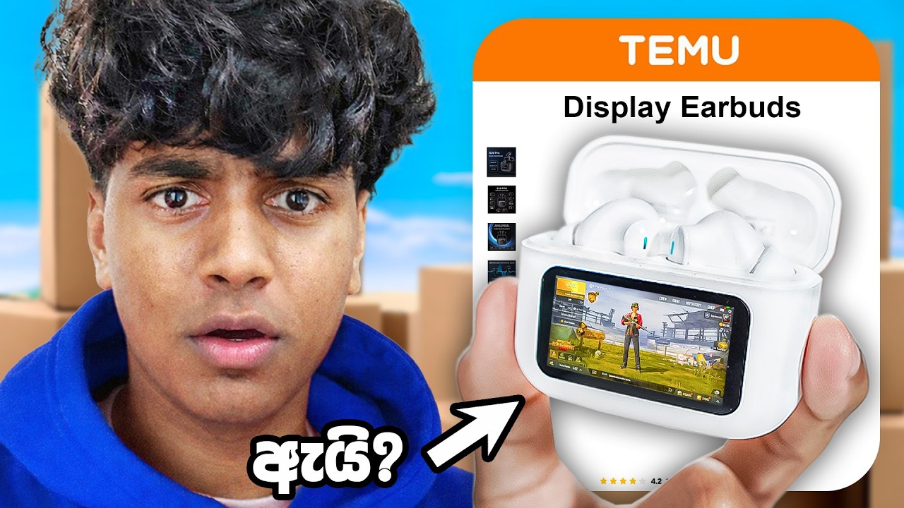 Display එකක් තියන Earbud එකක්! 😱| I Tested an Earbud With a Screen... 🔥