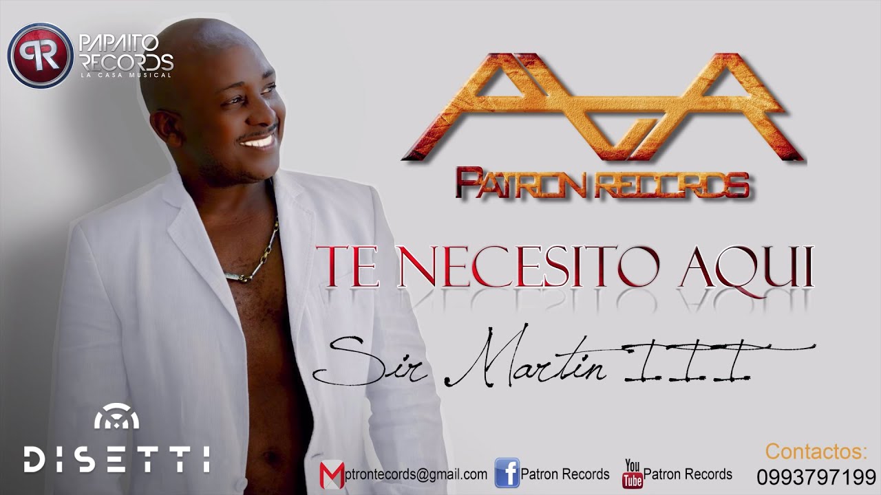 Sir Martin III - Te Necesito Aquí | Salsa Urbana Romántica (Audio Oficial)