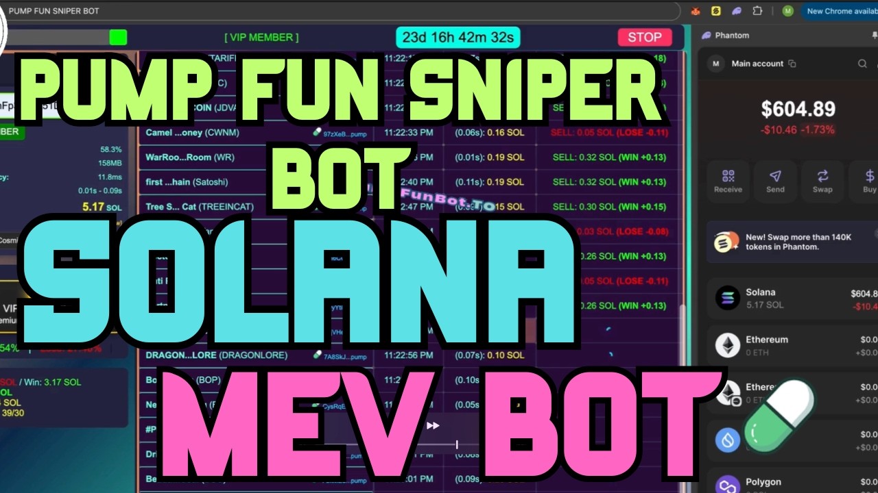 The best Pump Fun Sniper Bot | Ultimate guide how to use Solana MEV Bot Step by sTEP
