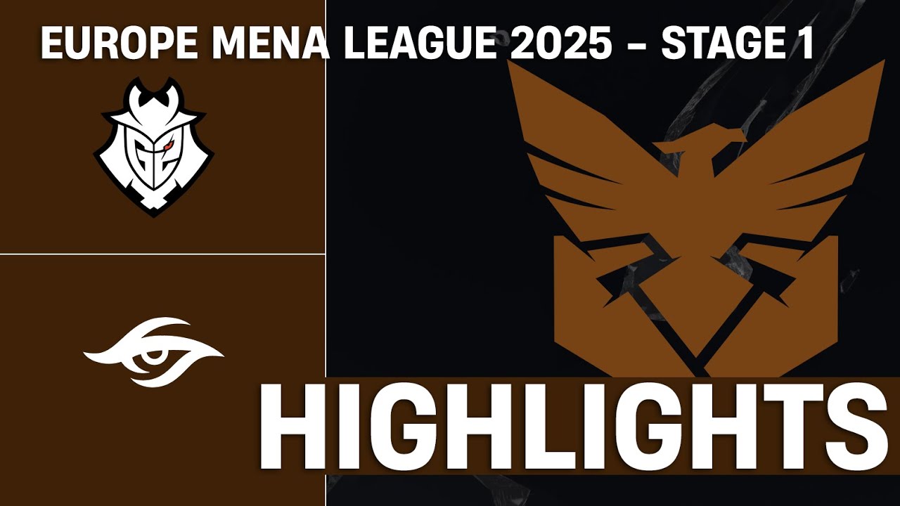 [HIGHLIGHTS] G2 Esports vs Secret | Playoff | Europe MENA League 2025 - Stage 1