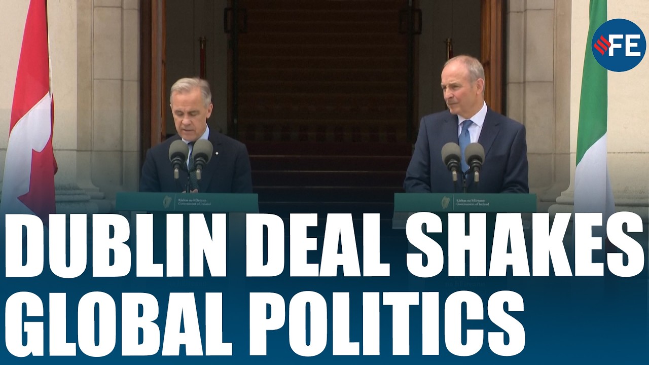 Canada's Mark Carney And Irish PM Announce Major Partnership In Dublin