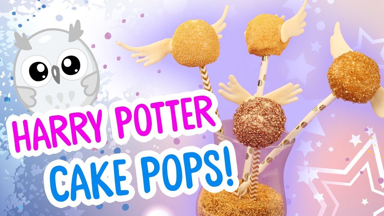 💛HOW TO MAKE HARRY POTTER CAKE POPS | Girl Talk ✨