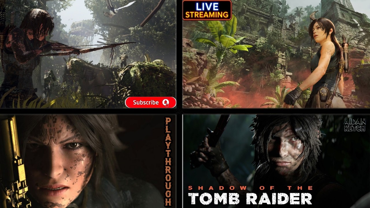 🔴Raiding Tombs, Solving Puzzles, & Exploring | Shadow of the Tomb Raider Playthrough Part 5