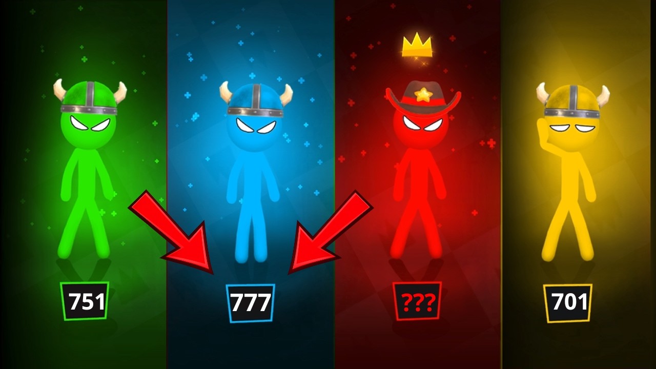 Stickman Party Tournament Mode 1 2 3 4 Players | Full Gameplay Part 10
