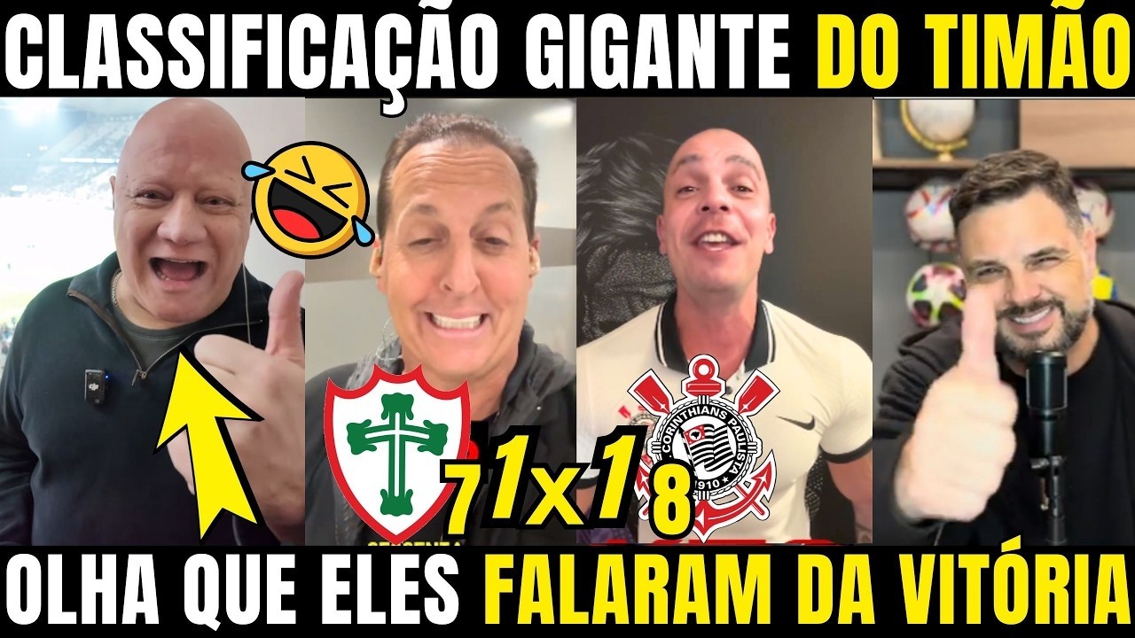 GIGANTE HUGO!🔥 OLHA O QUE A MIDIA FALOU DA CLASSIFICAÇÃO HERÓICA DO CORINTHIANS NOS PÊNALTIS!