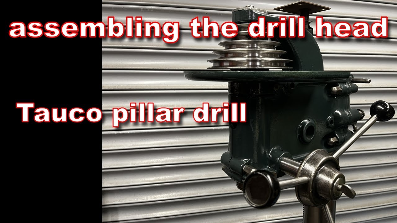 Восстановление колонного сверла Tauco, сборка головки (Delta Drill) 