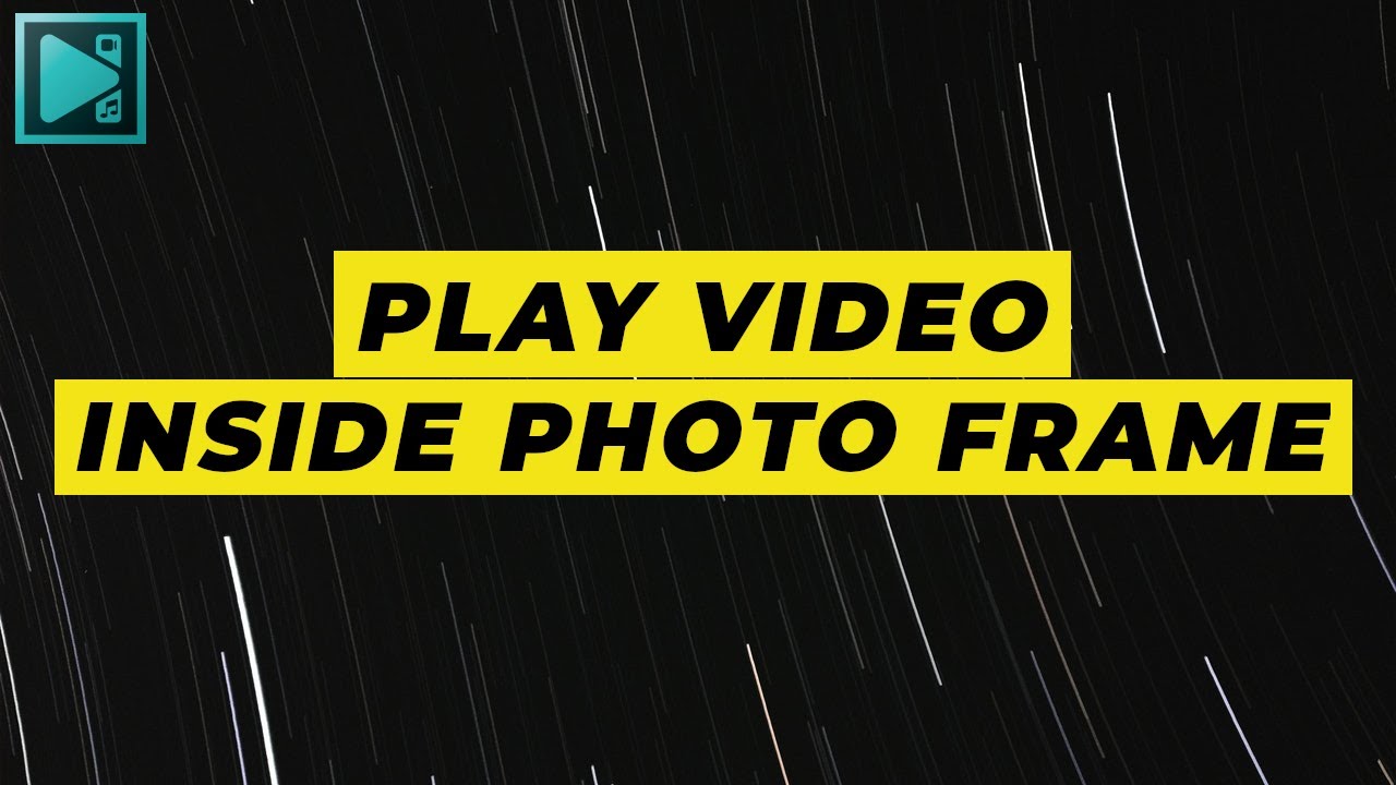 Play video clip inside a photo frame | VSDC Free Video Editor Tutorial