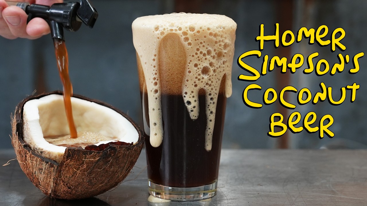 Brewing Homer Simpson's Coconut Beer + Brewing Tips + Homebrew is Dying (Still)