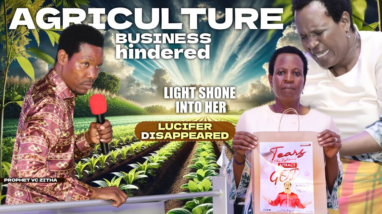 AGRICULTURE BUSINESS HINDERED LIGHT SHONE INTO HER LUCIFER DISAPPEAR |  PROPHET VC ZITHA