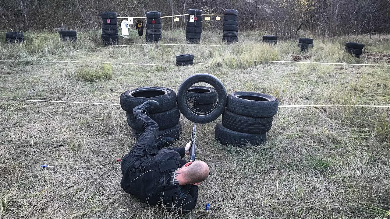 Стартовая полоса препятствий для Gun Fitness.