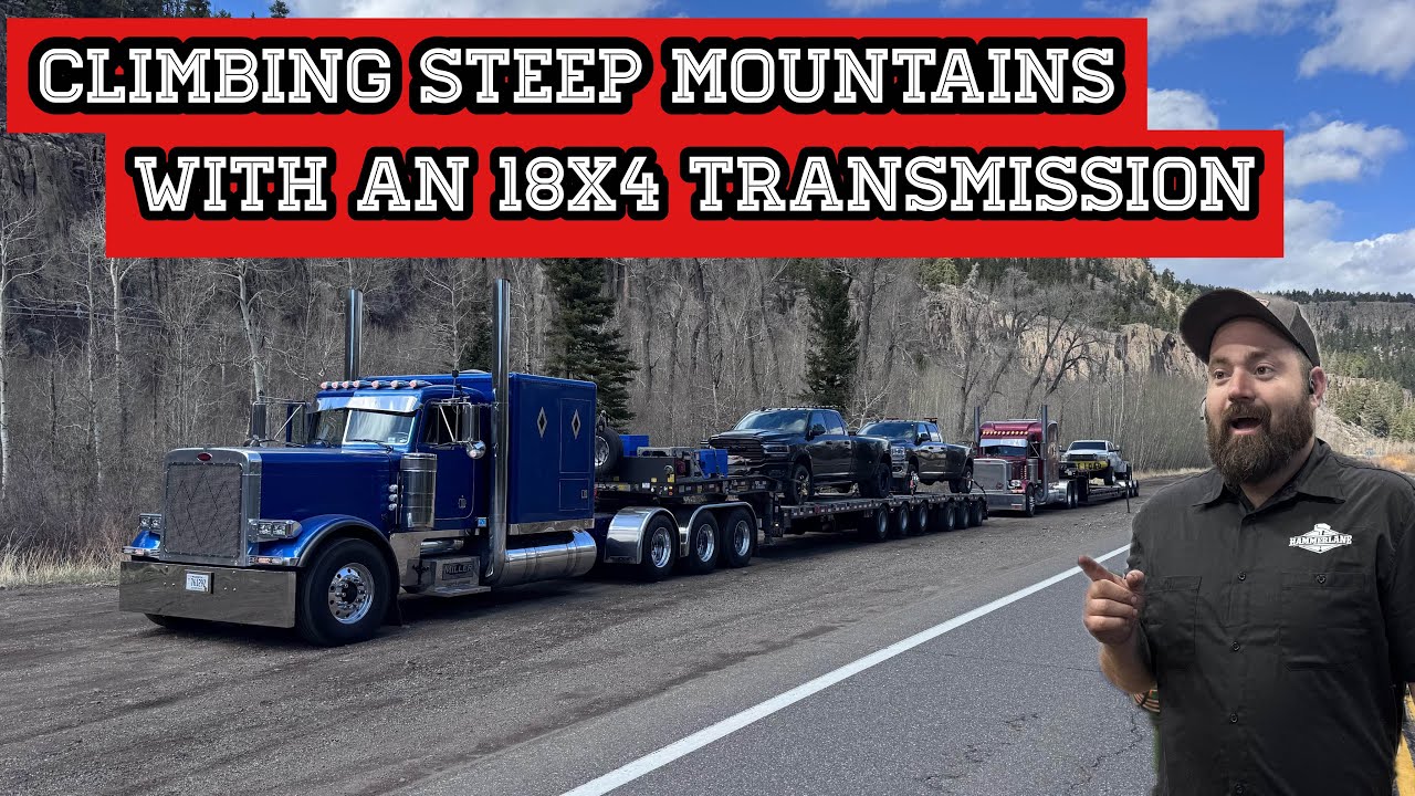 100k Lbs Across The Mountain With 80 Gears!! It’s Unstoppable