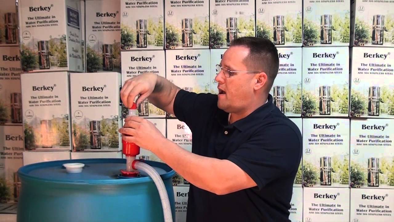How to Install a Siphon Pump for 55 Gallon Water Barrels