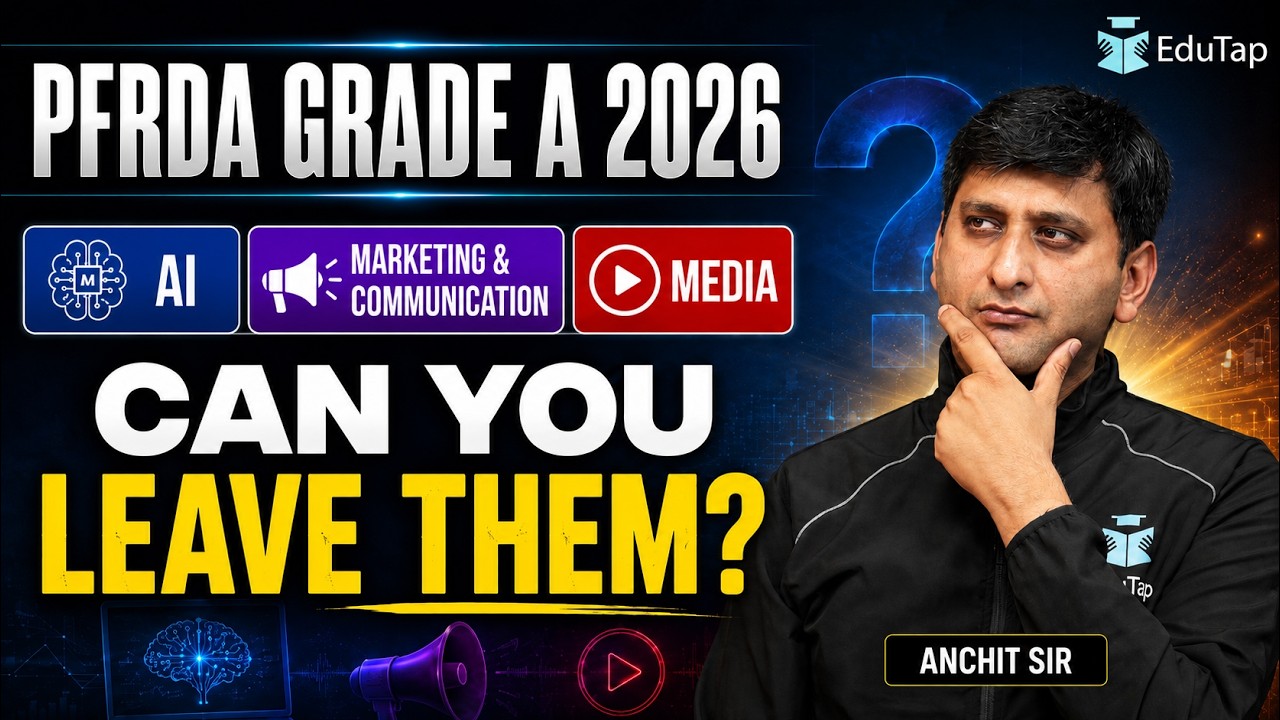 PFRDA Grade A 2026 Syllabus Changes | Can You Skip New Topics?
