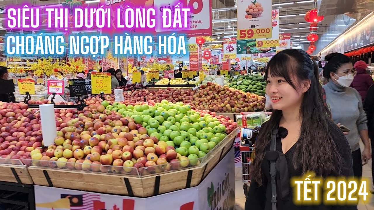 QUÁ BẤT NGỜ SIÊU THỊ DƯỚI LÒNG ĐẤT Đầy Tiện Ích Đi Cả Ngày Không Hết Tại Tp. Đà Lạt Tết 2024