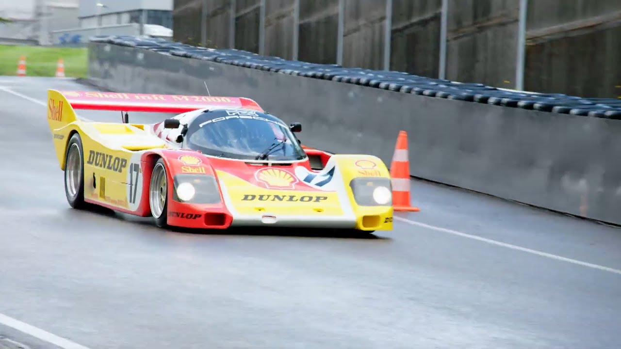 Porsche 962 C restored to its original condition down to the last detail
