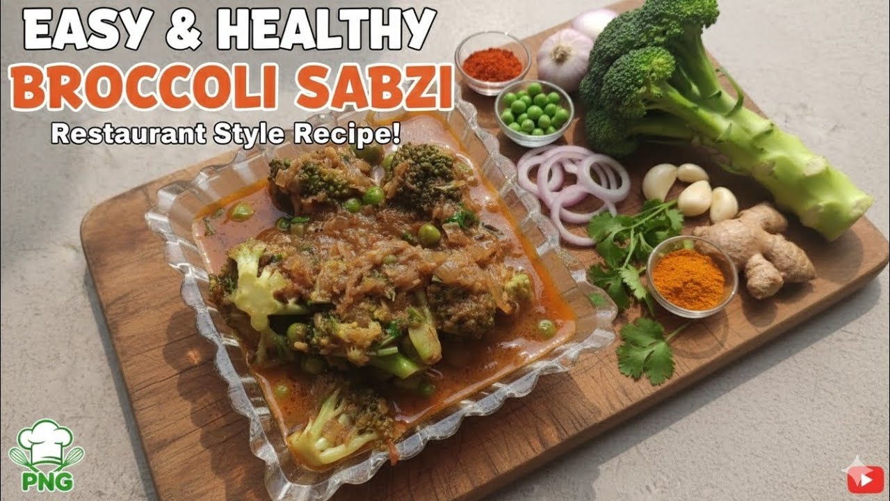 🥦Ghar Jaisi Healthy Broccoli Sabzi | Simple & Tasty Recipe | Full Cooking Video”