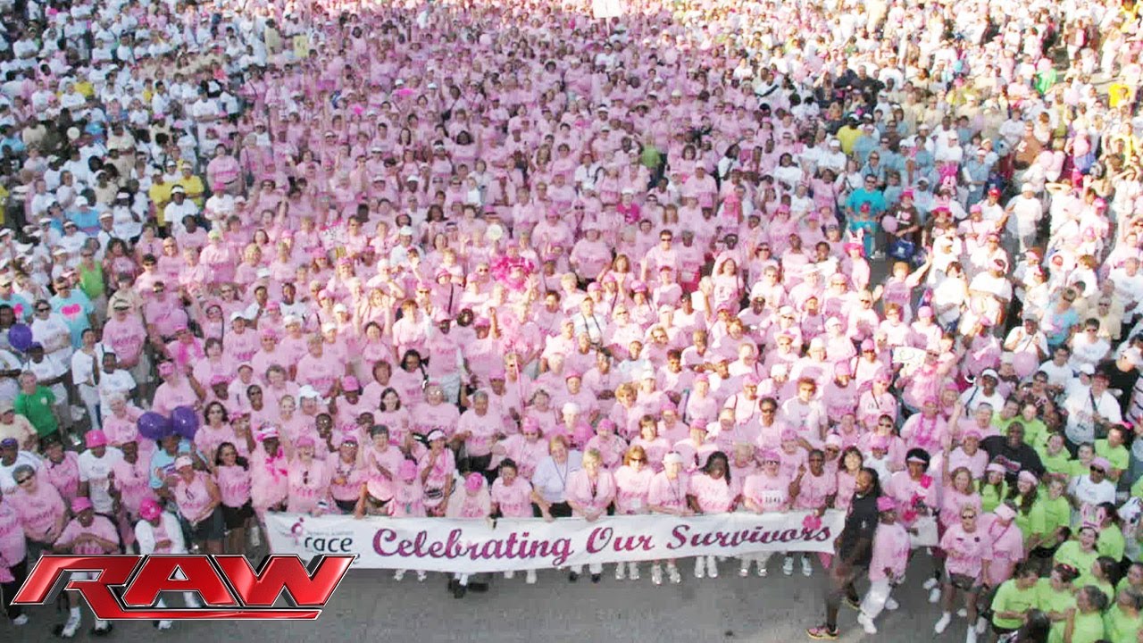 WWE supports Susan G. Komen throughout October