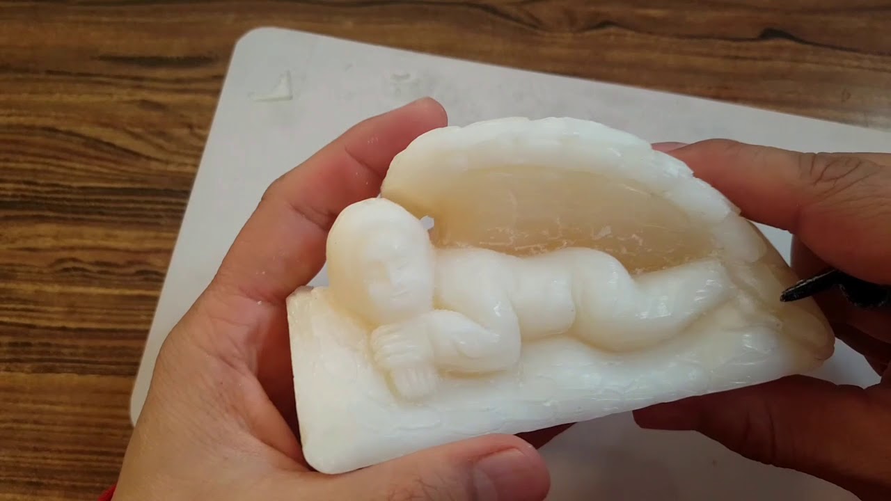 Escultura Un Angelito de jabón 