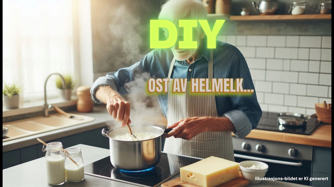 DIY Ost av Helmelk...