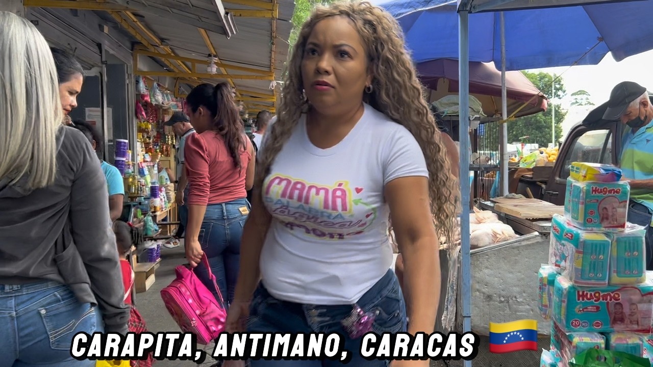 🇻🇪 Experiencing the Cramped CARACAS, walking in CARAPITA, #virtualtour #carapita #antimano #caracas