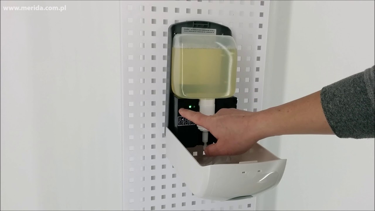 Bezdotykowy automatyczny dozownik mydła w pianie MERIDA ONE