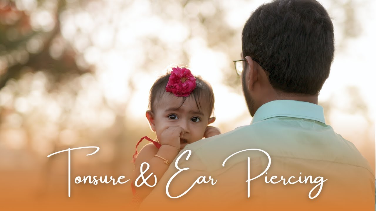 TAKSHVI | Tonsure & Ear Piercing | Madavilaham Angalamman Kovil | Karur | Catchy Capture Photography