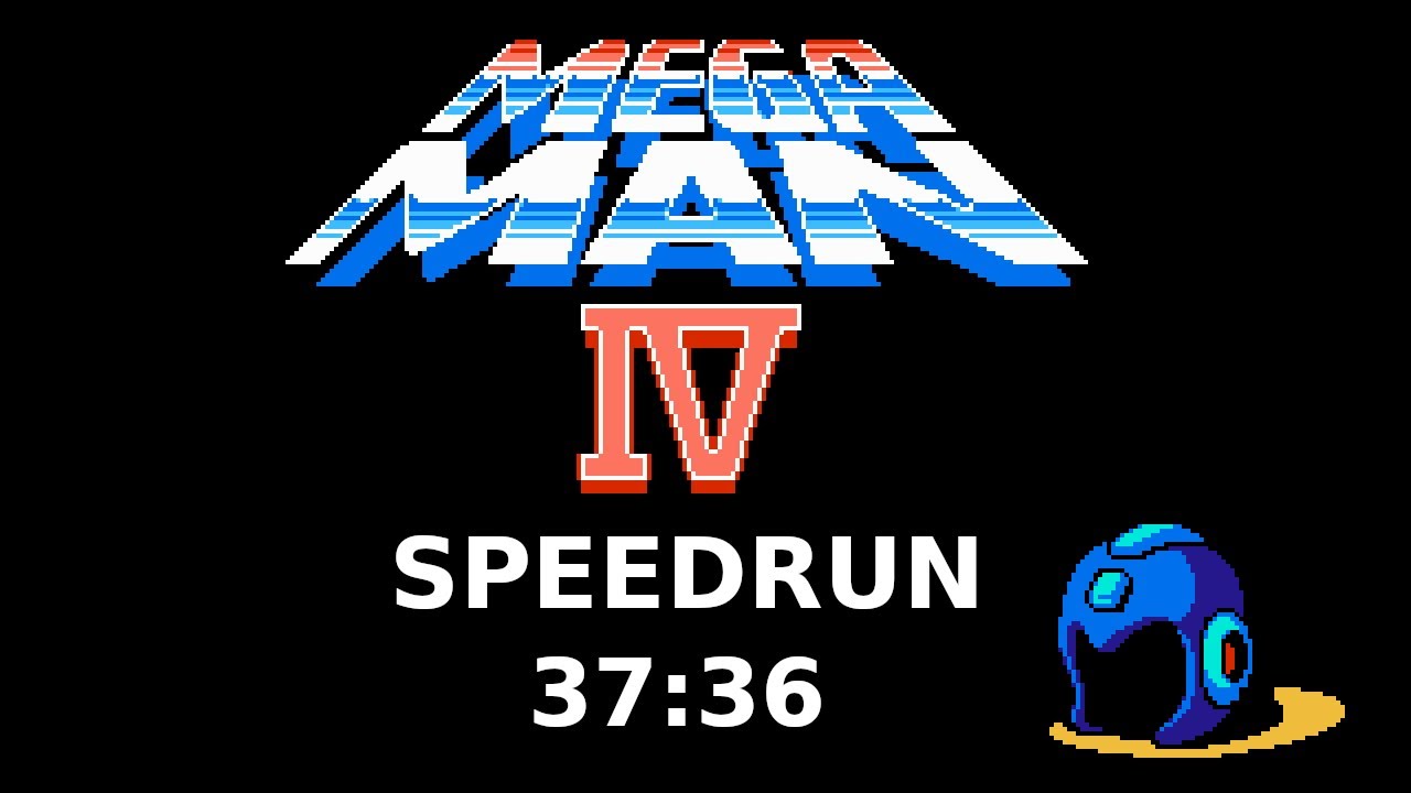 Mega Man 4 Speedrun in 37:36