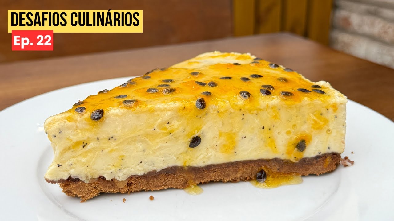 A Melhor Torta de Maracujá da Vida — Ninguém Acredita Que É Tão Simples! 😍