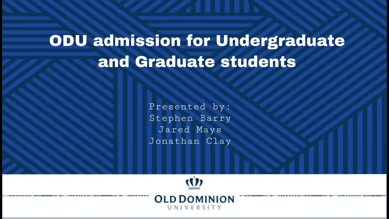 REYES 2021 - DAY4 - Panel - Odu Admission for Undergraduates and graduate students
