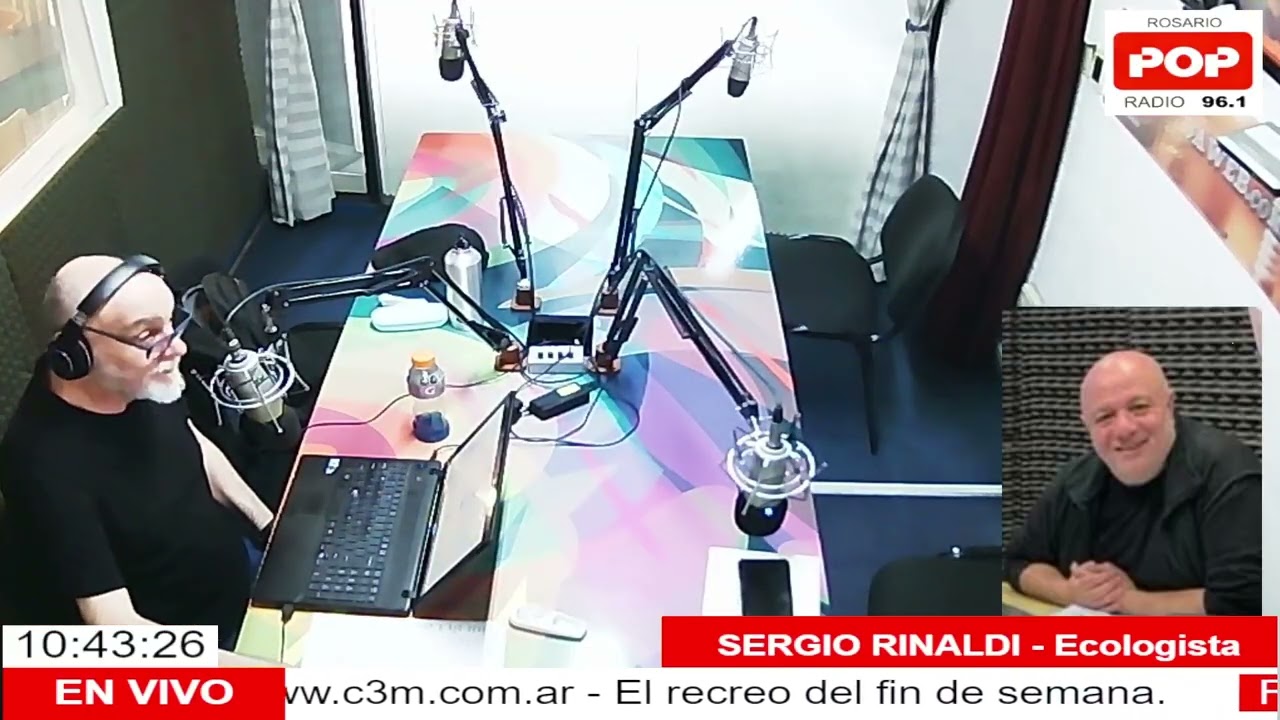 Charla con el periodista Sergio Rinaldi especialita en Ecología