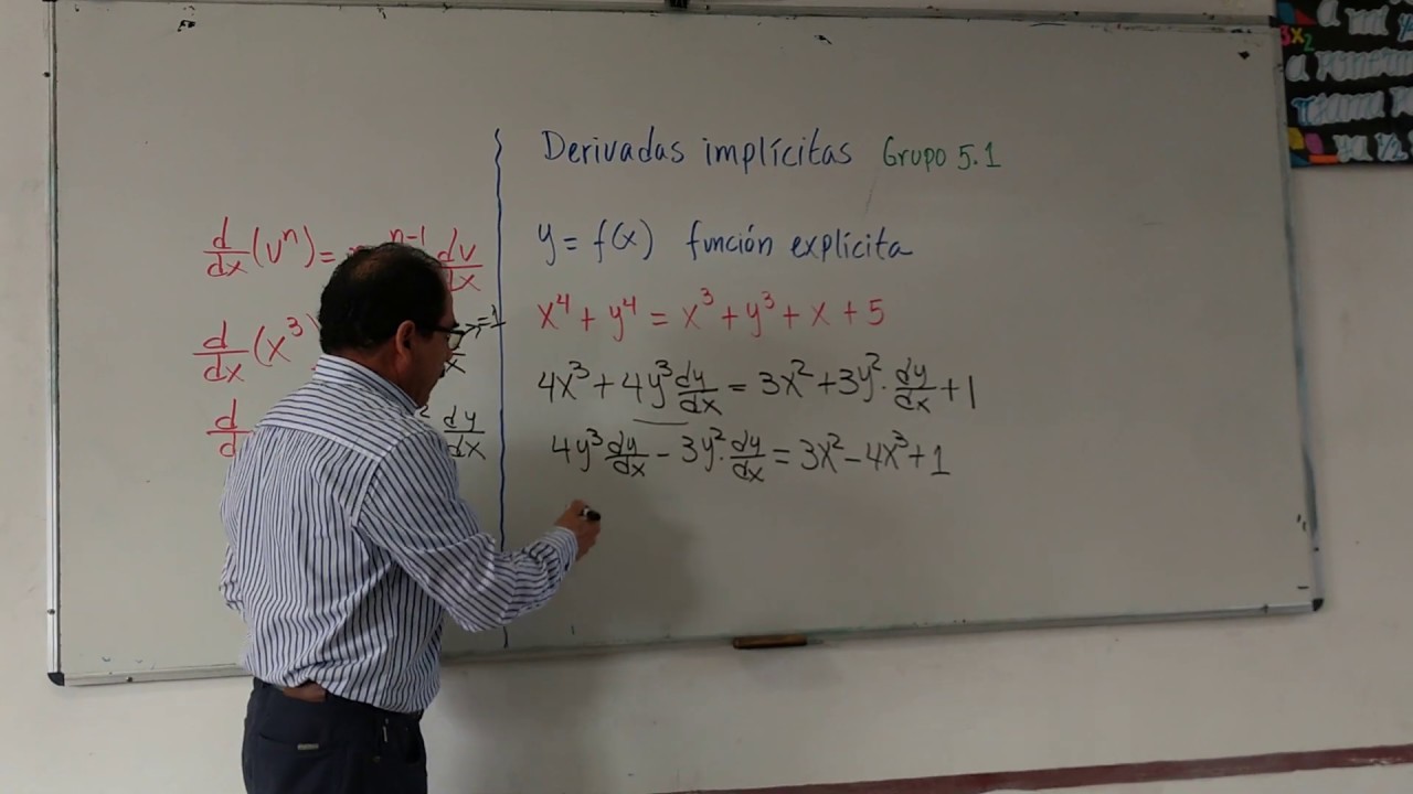 Derivadas implícitas
