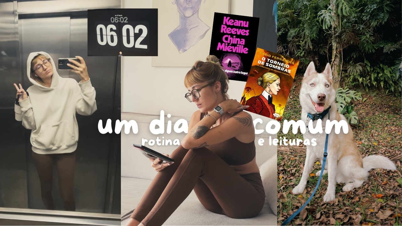 um dia comum | rotina de clt e criadora de conteúdo