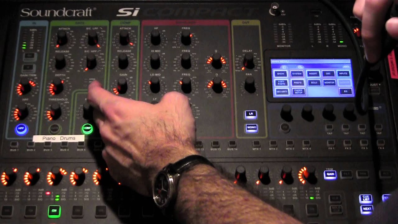 Soundcraft SI Compact Training session part 1
