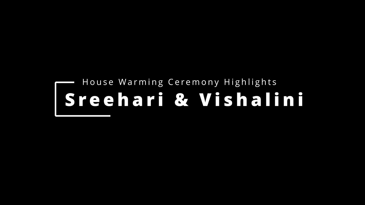 Feb 2026 | Sreehari Vishalini Gruhapravesam Highlights