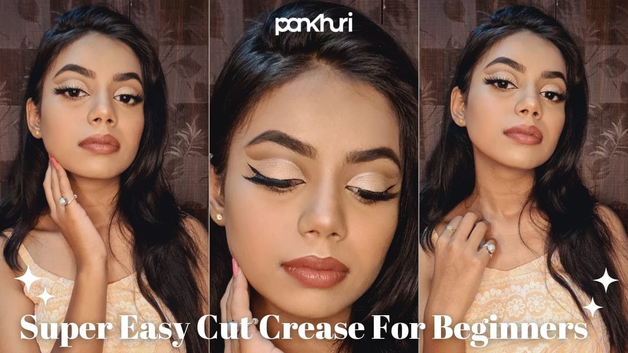 Super Easy Cut Crease For Beginners | Ask Pankhuri | Beginners Makeup #easycutcrease #cutcreaseeye