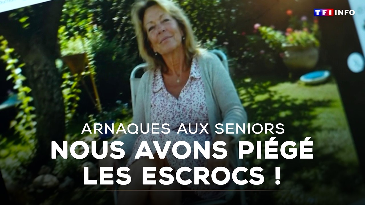 Arnaques aux seniors : nous avons pi&eacute;g&eacute; les escrocs｜TF1 INFO