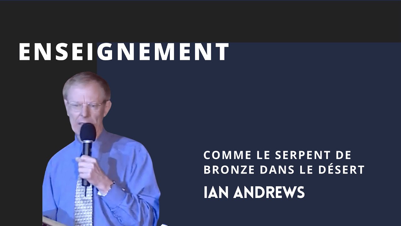 Ian Andrews : Comme le serpent de bronze dans le désert