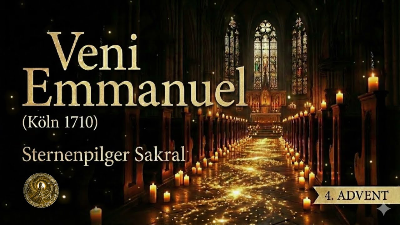 Veni Emmanuel, Köln 1710  (10 Min Meditation) | Sakraler Gesang & Cello | Sternenpilger
