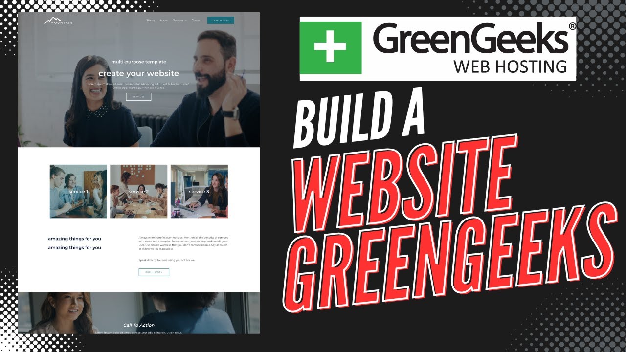 How To Build A Website With GreenGeeks Web Hosting 2026 🔥 - (GreenGeeks Tutorial!)