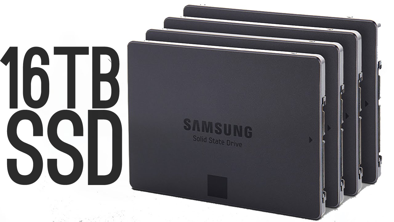 Samsung 16 Terabyte SSD [World’s Largest!]
