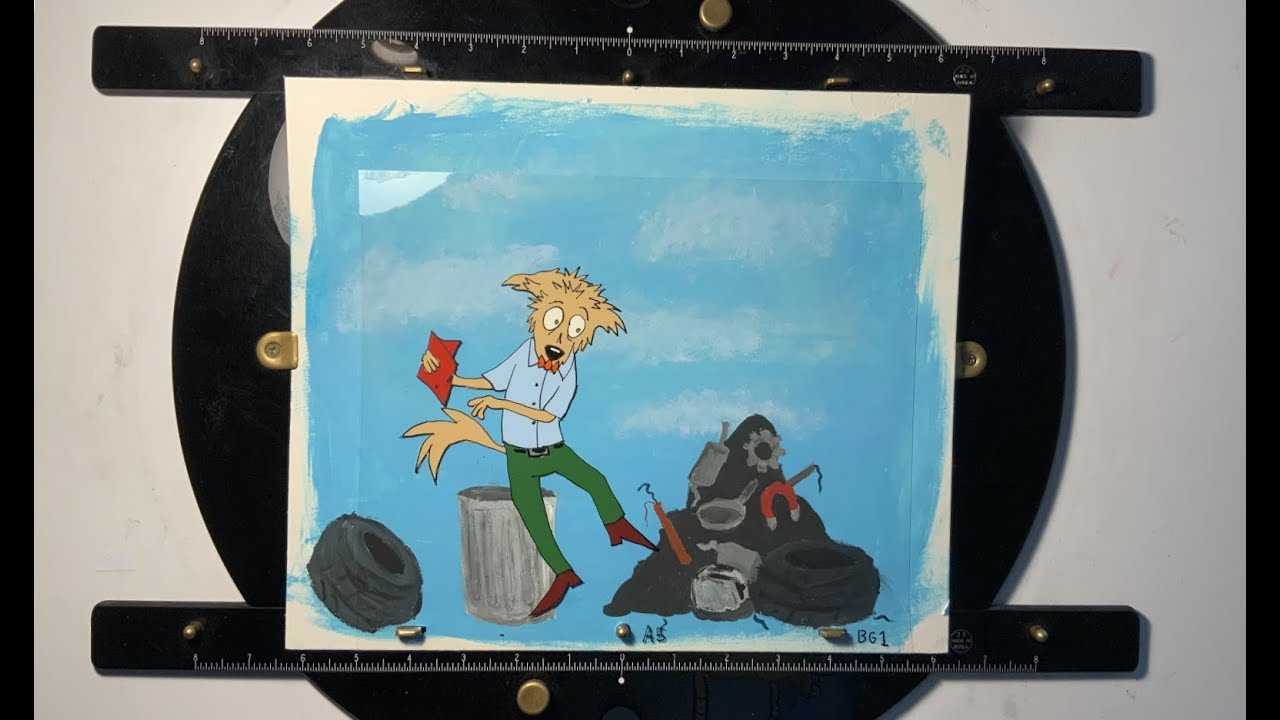 How to Make ANIMATION CELS