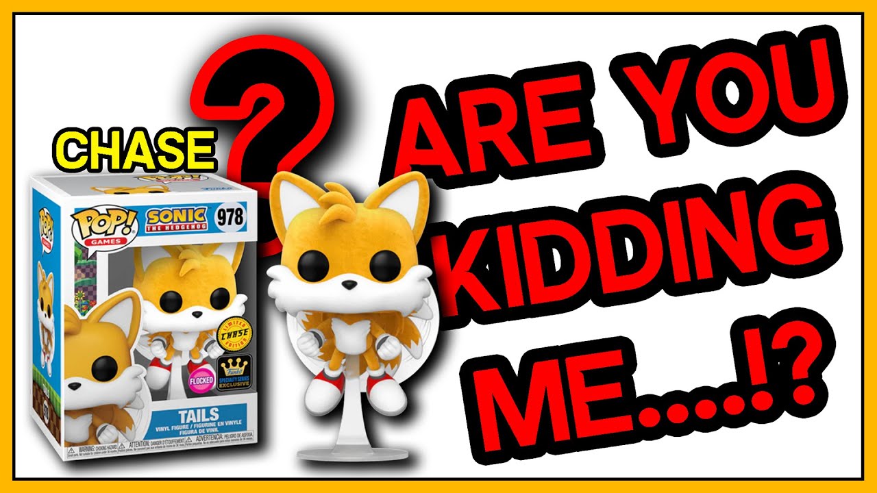Unboxing a SEALED box of 6 brand new Tails Funko Pops searching for a CHASE... Are you kidding me!?